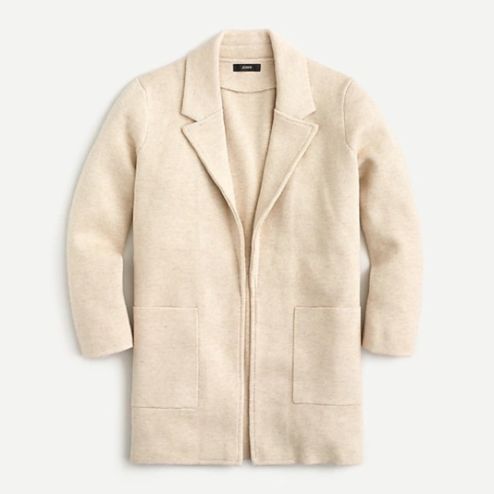 New with tags jcrew Sophie sweater blazer